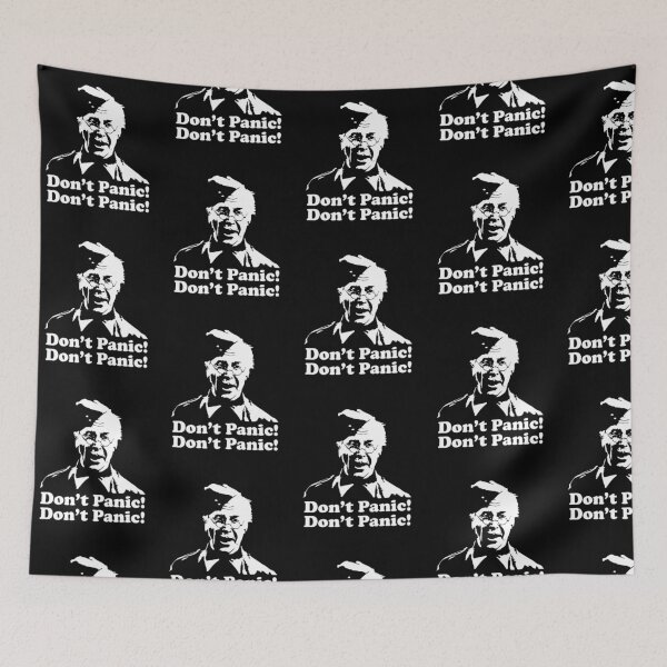Item preview, Don't Panic Lance Corporal Jones Dads Army Gift Halloween Day designed and sold by 478-lakinmadix.