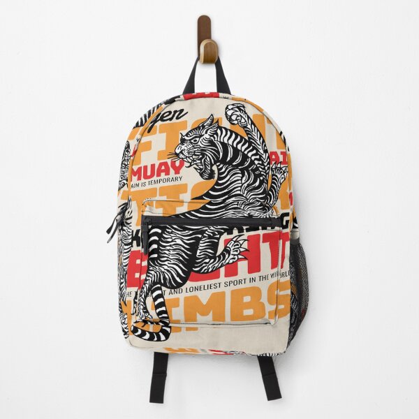 Item preview, Vintage Muay Thai Tattoo Tiger Born to Fight designed and sold by KewaleeTee.