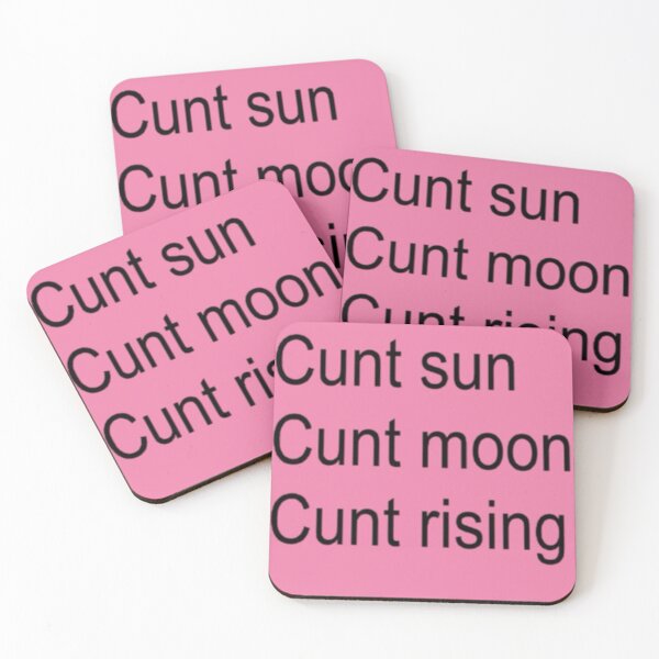 Item preview, Cunt Sun, Cunt Moon, Cunt Rising – Bold Astrology Aesthetic designed and sold by archangel888.