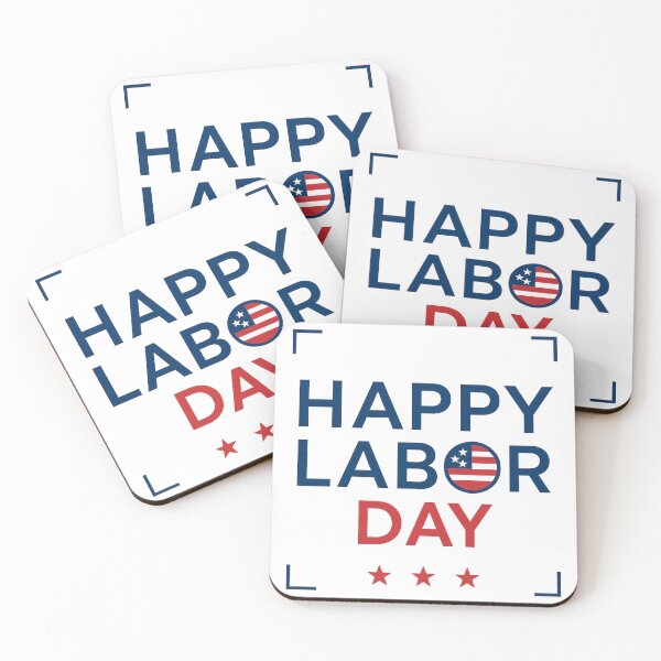 Item preview, Happy Labor Day Patriotic Minimalist designed and sold by Alex Songs.
