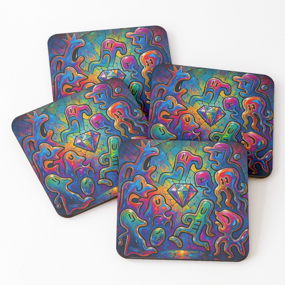 Item preview, Coasters (Set of 4) designed and sold by ZicoGallery.