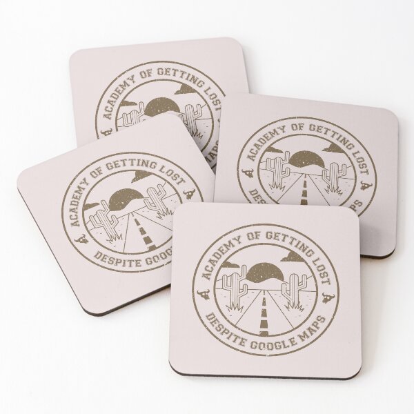 Item preview, Academy of Getting Lost Despite Digital Maps Retro Emblem designed and sold by Milena R..