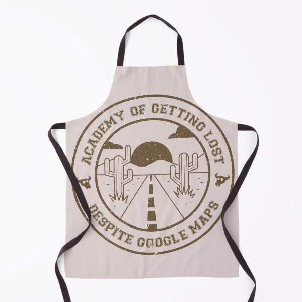 Item preview, Academy of Getting Lost Despite Digital Maps Retro Emblem designed and sold by Milena R..