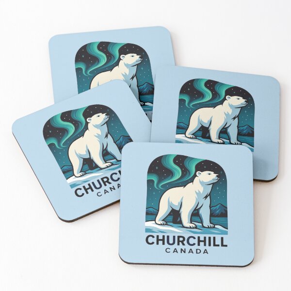 Item preview, Churchill, Canada — Polar Bear designed and sold by Myra365Art.