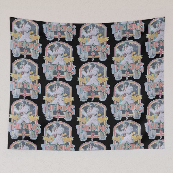 Item preview, Vintage Elvis - Distressed King 2025 designed and sold by 478-lakinmadix.