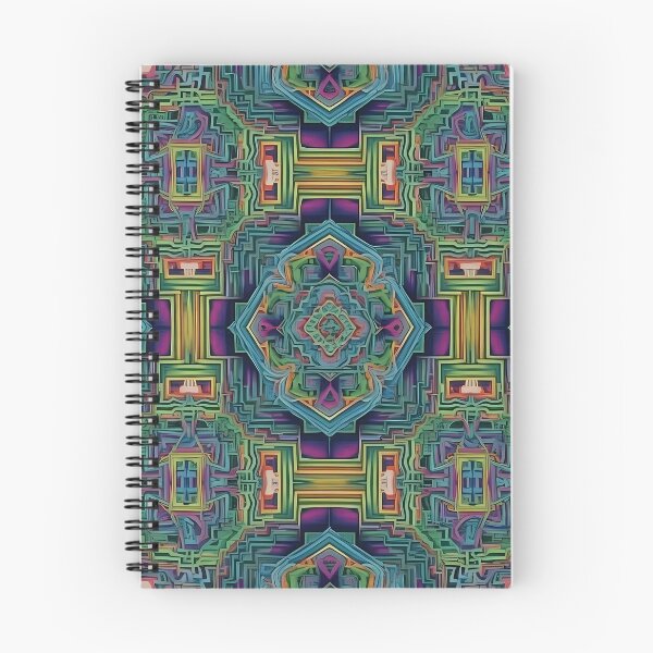 Item preview, Multicolor, Kaleidoscope, Regular Repeated Tiles Pattern Textures designed and sold by Digital-Davinci.