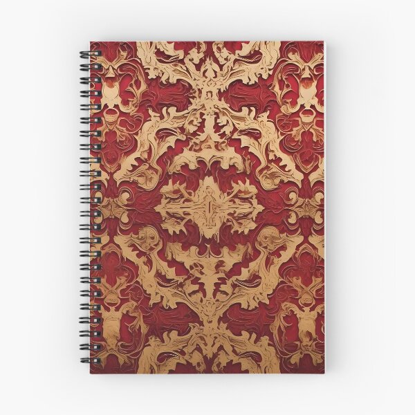 Item preview, Red Brown, Kaleidoscope, Leaves Motif, Regular Repeated Tiles Pattern Textures designed and sold by Digital-Davinci.