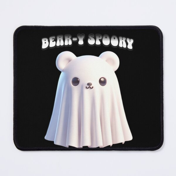Item preview, "Bear-y Spooky" Kawaii Ghost Bear Halloween Costume Cute Funny Design designed and sold by NSB-Design.