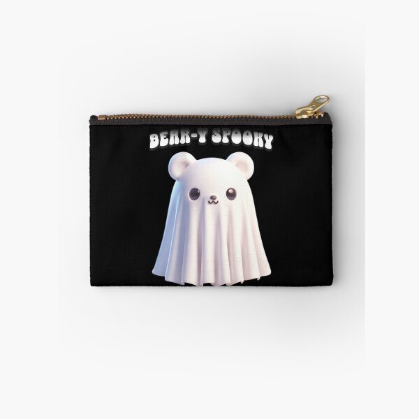 Item preview, "Bear-y Spooky" Kawaii Ghost Bear Halloween Costume Cute Funny Design designed and sold by NSB-Design.