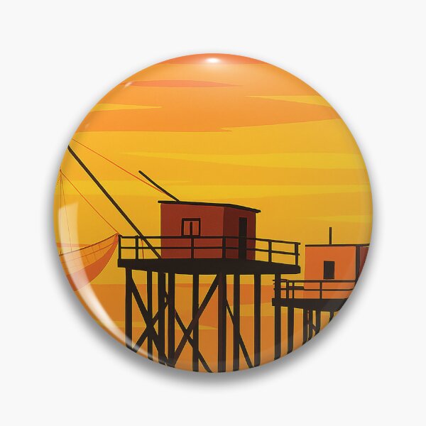 Item preview, Carrelets in Charente-Maritime designed and sold by SitesDeFrance.