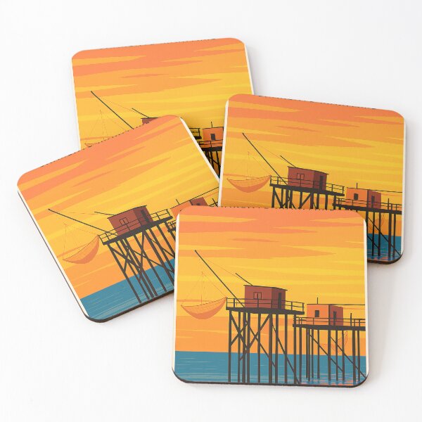 Item preview, Carrelets in Charente-Maritime designed and sold by SitesDeFrance.