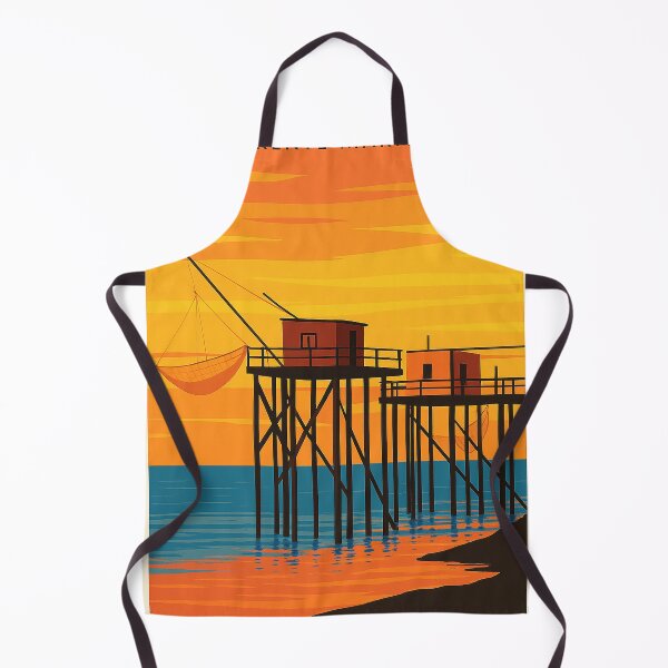 Item preview, Carrelets in Charente-Maritime designed and sold by SitesDeFrance.