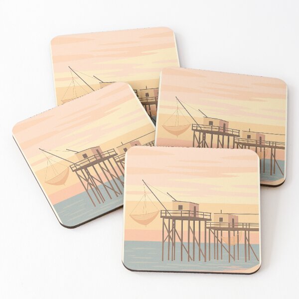 Item preview, Carrelets in Charente-Maritime designed and sold by SitesDeFrance.