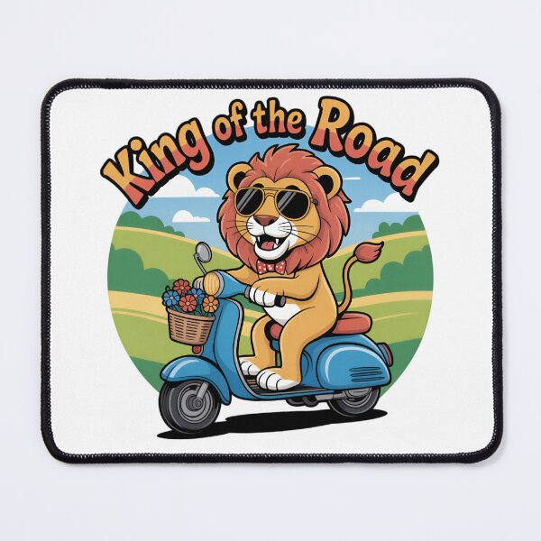 Item preview, King Of The Road Lion Ride Scooter designed and sold by HobsS.