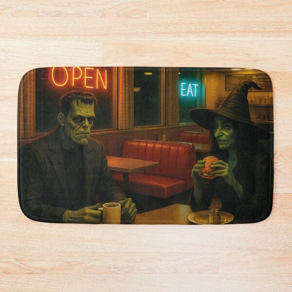 Item preview, American Diner, Frankenstein and Witch designed and sold by Mauswohn.
