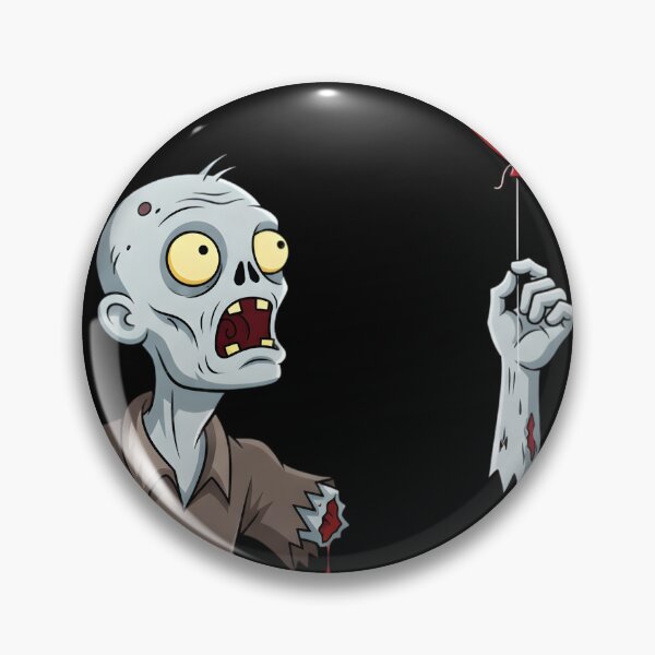 Item preview, Zombie and the Runaway Balloon Funny Halloween Art designed and sold by AV.