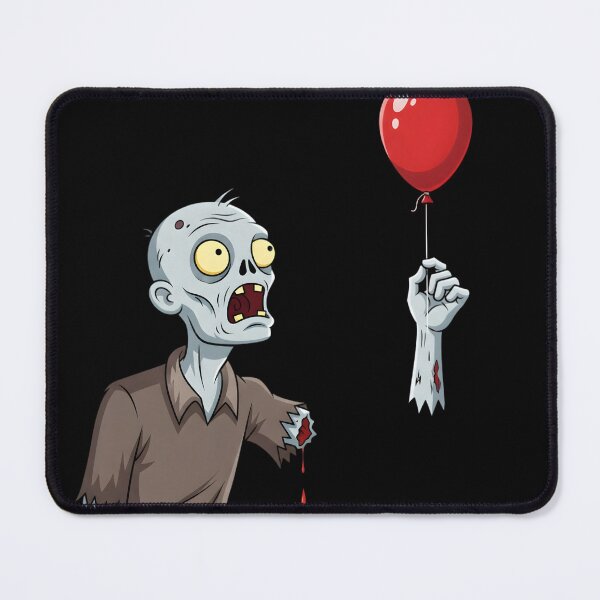 Item preview, Zombie and the Runaway Balloon Funny Halloween Art designed and sold by AV.