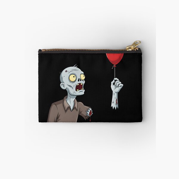 Item preview, Zombie and the Runaway Balloon Funny Halloween Art designed and sold by AV.