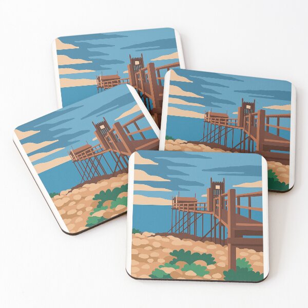 Item preview, Carrelets in Charente-Maritime designed and sold by SitesDeFrance.