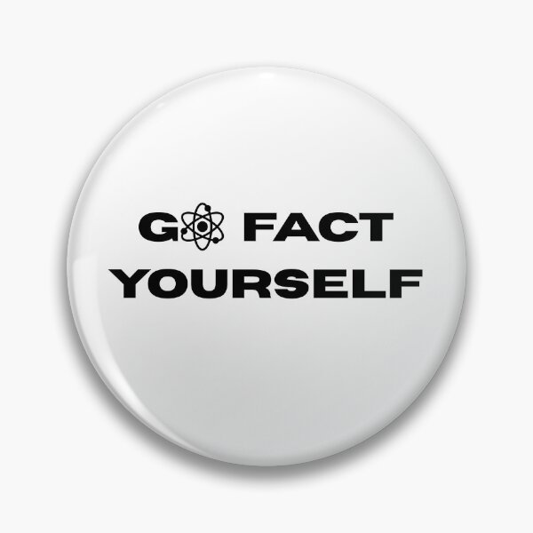 Item preview, Go Fact Yourself Funny Sarcastic Bold Typography Design Gifts designed and sold by Maniutek.