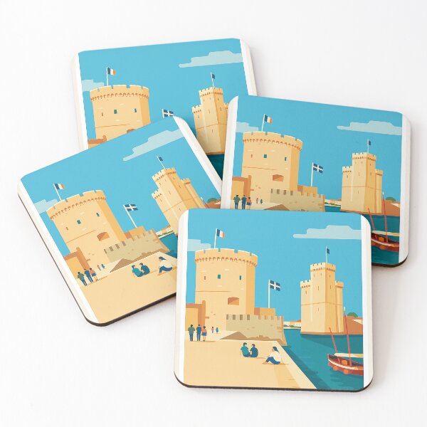 Item preview, Old Port - La Rochelle designed and sold by SitesDeFrance.