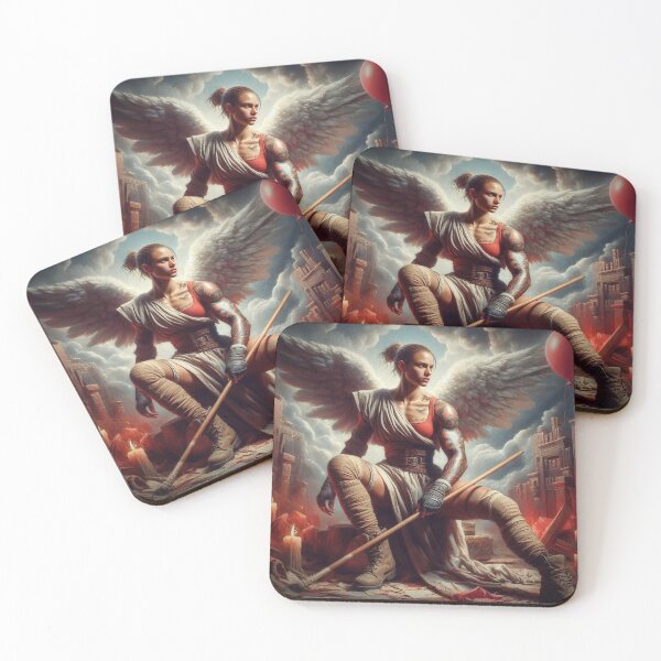 Item preview, Tattooed Dreamer – Boxer in the Sky of Red Balloons designed and sold by Ghost Archer Illusions.