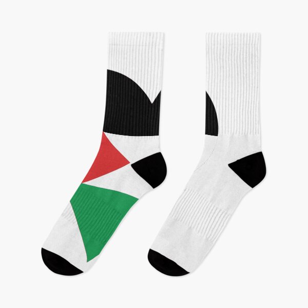 Item preview, Palestine Flag Heart – Love and Solidarity designed and sold by BeUniqueCo.