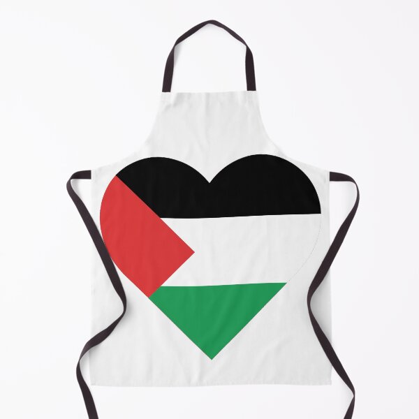 Item preview, Palestine Flag Heart – Love and Solidarity designed and sold by BeUniqueCo.