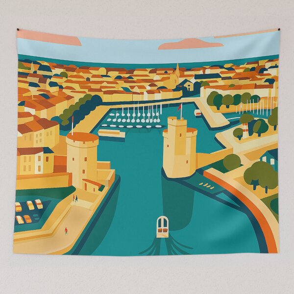 Item preview, Old Port - La Rochelle designed and sold by SitesDeFrance.