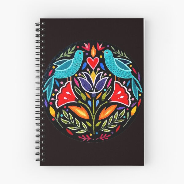 Item preview, Folk Art Birds designed and sold by ViaARTfactory.