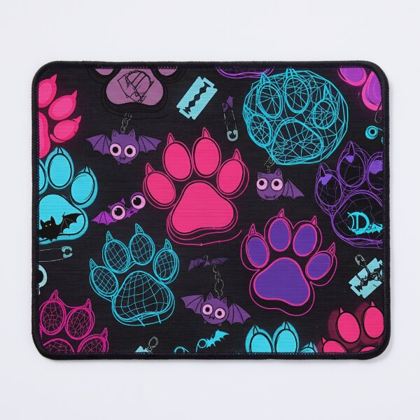 Item preview, Neon Y2K Goth Footprints designed and sold by EsenciaZen.