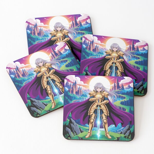 Item preview, Celestial Sword Guardian – Anime Fantasy Warrior designed and sold by NeoCrea-Geek.