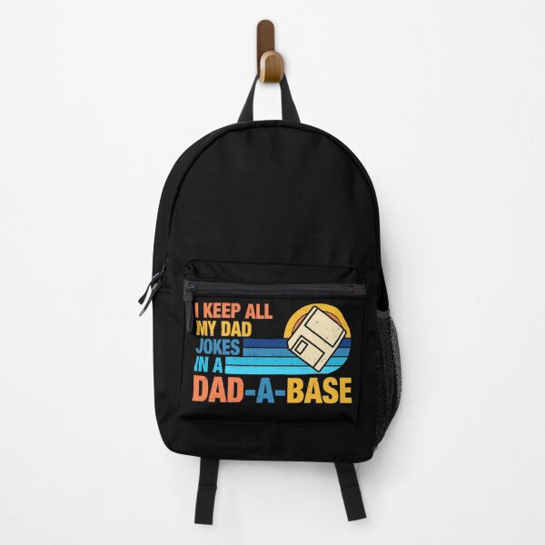 Item preview, Funny Dad Joke I Keep All of my Jokes in a Dad-a-Base Retro Gift designed and sold by FernaRoje.