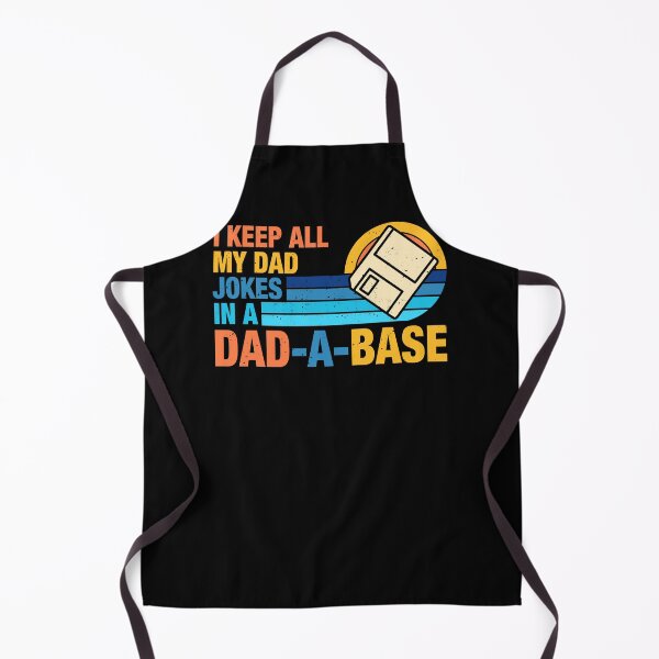 Item preview, Funny Dad Joke I Keep All of my Jokes in a Dad-a-Base Retro Gift designed and sold by FernaRoje.