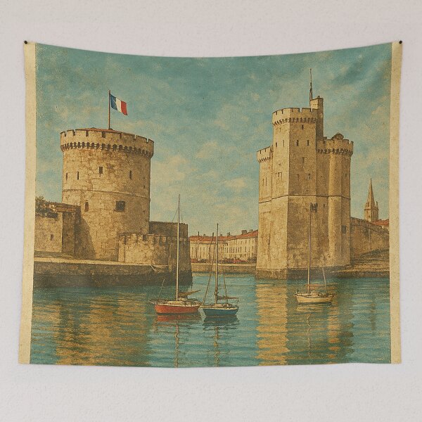Item preview, Old Port - La Rochelle designed and sold by SitesDeFrance.