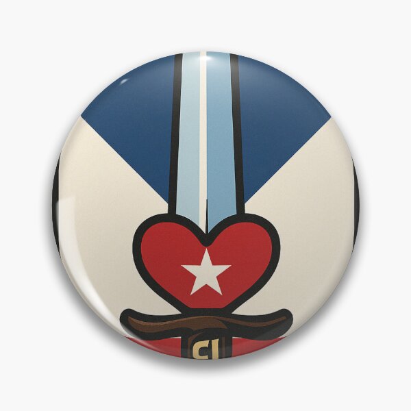 Item preview, Cuba Rise Sword Emblem – Cuban Pride Sticker designed and sold by Fusion bros.