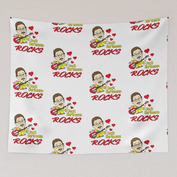 Item preview, Official Jack Hartmann Rocks Short Sleeve Gift Halloween Day designed and sold by min-584.