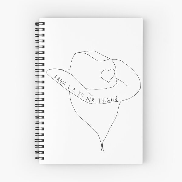Item preview, from LA to her thighs - cowboy hat designed and sold by designsfromMolly.