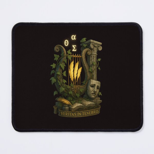 Item preview, Veritas in Tenebris — 3D Dark Academia Lyre Design designed and sold by Tadeusz1.