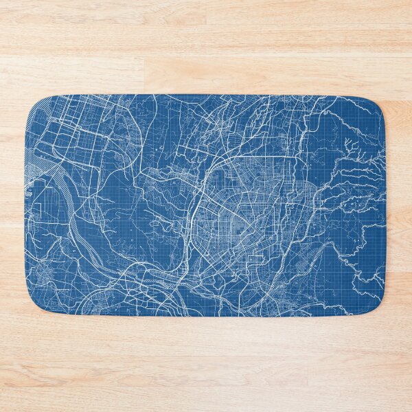 Item preview, Taichung City Map of Taiwan - Blueprint designed and sold by deMAP.