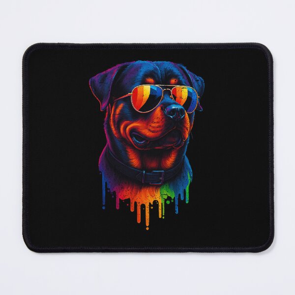 Item preview, RAINBOW DOGS - ROTTWEILER | Pets and Dogs lovers for Men and Women t-shirt designed and sold by panchiTWO.
