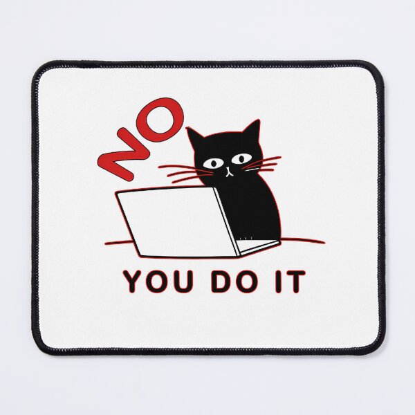 Item preview, The Overworked Employee Story: When the Cat Said “NO… YOU DO IT" designed and sold by RAZ1995.