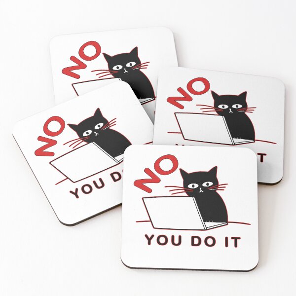 Item preview, The Overworked Employee Story: When the Cat Said “NO… YOU DO IT" designed and sold by The Velvet Vault.