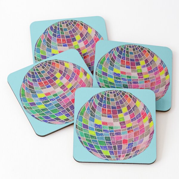 Item preview, Vibrant Disco Ball designed and sold by crystallinesoup.