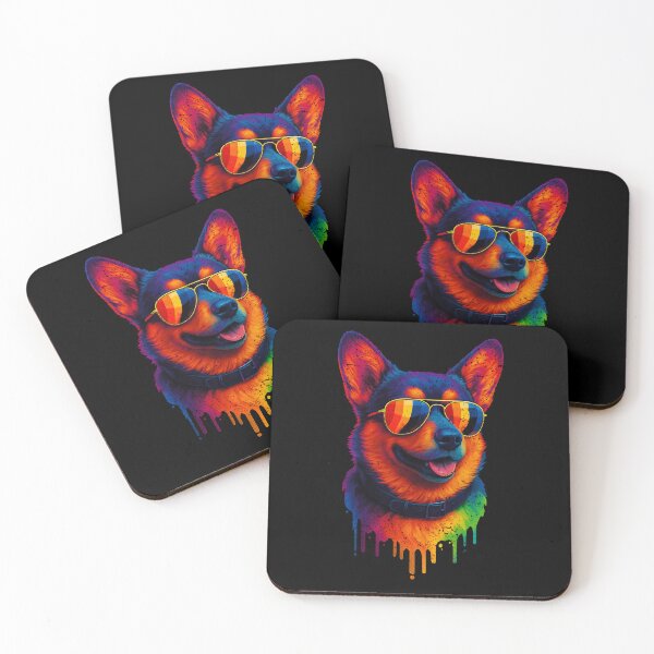 Item preview, RAINBOW DOGS - CORGI | Pets and Dogs lovers for Men and Women t-shirt designed and sold by panchiTWO.