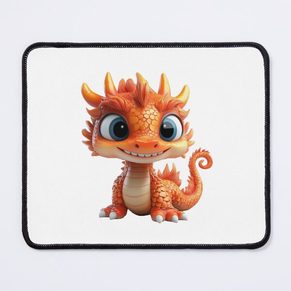Item preview, Adorable Orange Baby Dragon Character designed and sold by Art of Ngu.