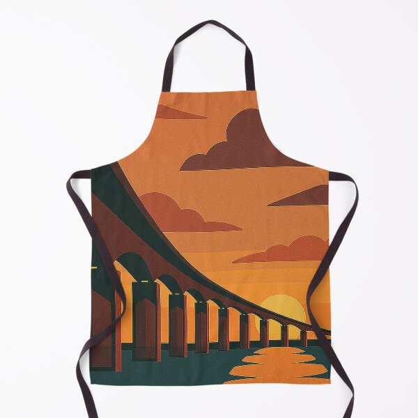 Item preview, The Ile de Ré Bridge at dusk designed and sold by SitesDeFrance.