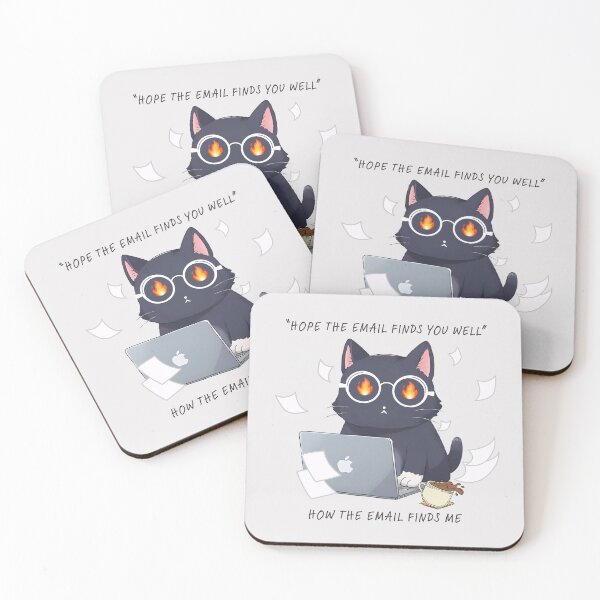 Item preview, Fierce Cat at Work designed and sold by softnotestoyou.
