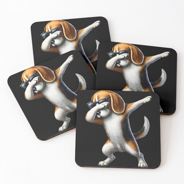 Item preview, Dabbing Beagle Dog Lover designed and sold by Kimberley King Art  King Art.