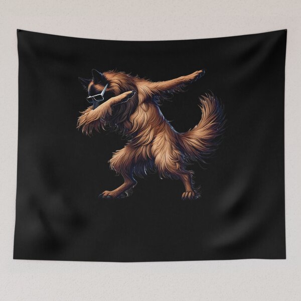 Item preview, Dabbing Belgian Tervuren Dog Lover designed and sold by Kimberley King Art  King Art.